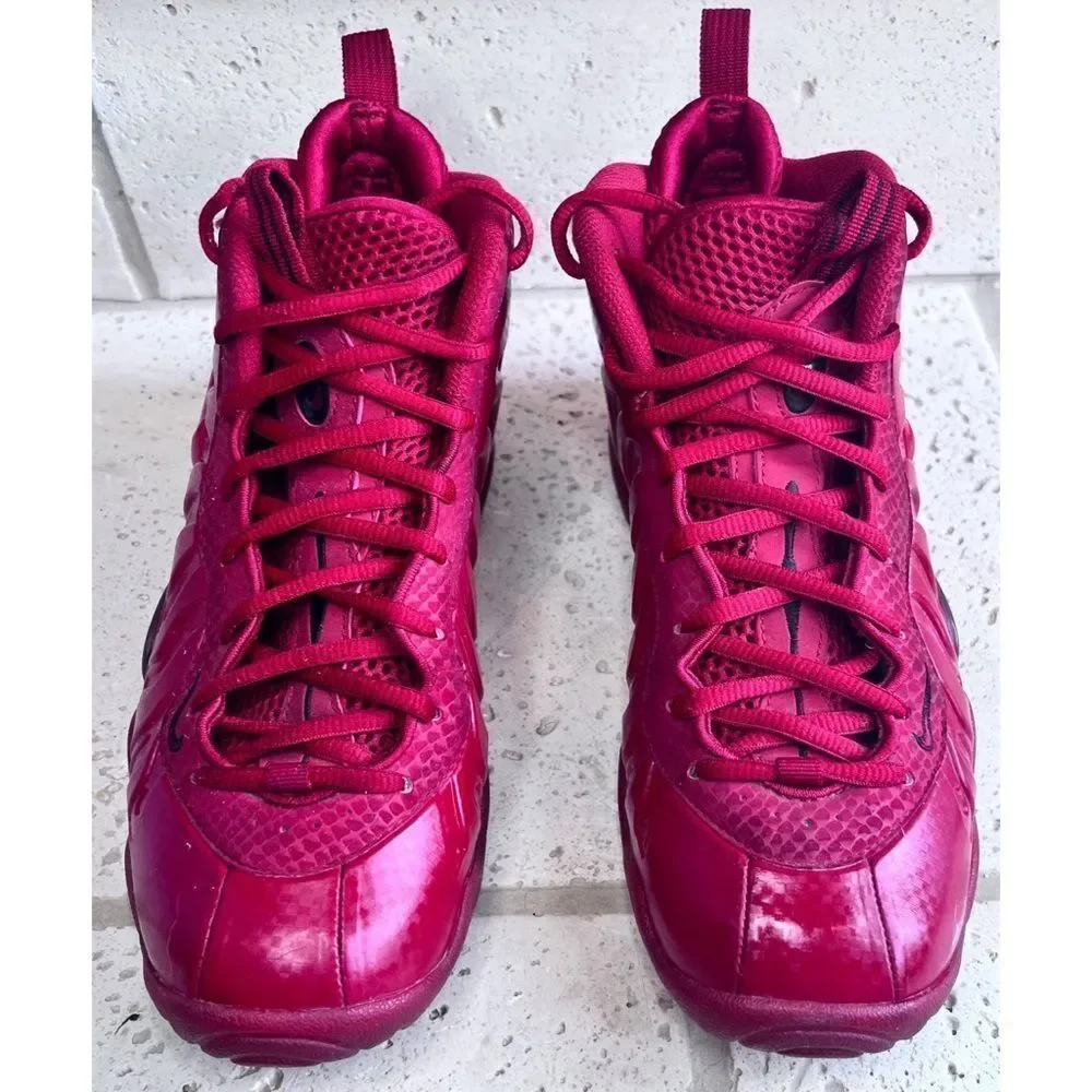 nike foamposite pro gym red sneakers 624041 603 chicago bulls pippen sz 7 Youth